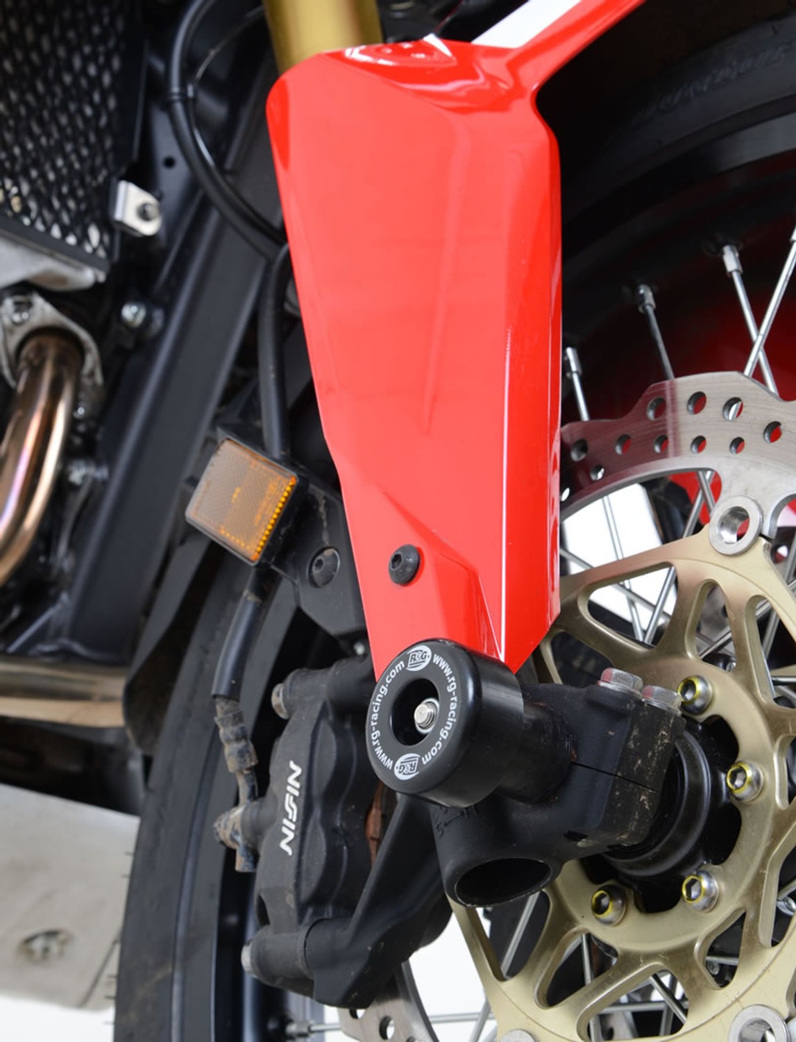 R&G Racing Fork Protectors for the Honda Africa Twin 750/1000/1100 '16-'20 R&G Racing Fork Protectors for the Honda Africa Twin 750/1000/1100 '16-'20